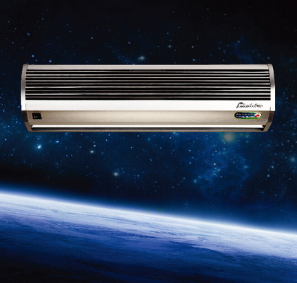 De Luchtgordijnen van de aluminium Zilveren Woon Luchtdeur met Centrifugaalventilator